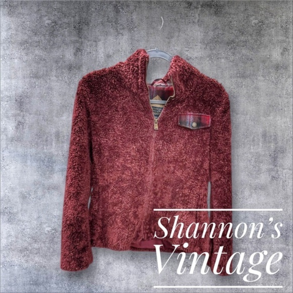Pendleton Sherpa Fleece Women’s Sz Small Full Zip Jacket